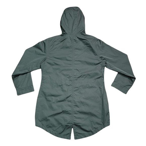 Time And Tru Women's Green Jacket Lightweight Wind Resistant Anorak 52469 (SZ M) - Picture 5 of 9